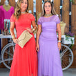 Cargar imagen en el visor de la galería, Vestido gasa drapeado