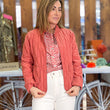 Cargar imagen en el visor de la galería, Chaqueta enguatada rosa