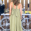 Cargar imagen en el visor de la galería, Vestido kaki con lazada