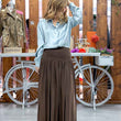Cargar imagen en el visor de la galería, Camisa celeste thj