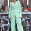 Cargar imagen en el visor de la galería, Blazer botón verde