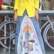 Cargar imagen en el visor de la galería, Falda vaquera estampada
