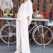 Cargar imagen en el visor de la galería, Blusa blanca fluida