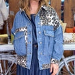 Cargar imagen en el visor de la galería, Chaqueta vaquera animal print