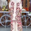 Cargar imagen en el visor de la galería, Conjunto beige rosa