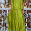 Cargar imagen en el visor de la galería, Vestido cuatro volantes