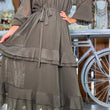 Cargar imagen en el visor de la galería, Vestido gasa autum