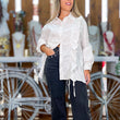 Cargar imagen en el visor de la galería, Blusa thj blanca