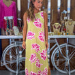 Cargar imagen en el visor de la galería, Vestido flor fucsia