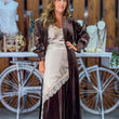 Cargar imagen en el visor de la galería, Kimono terciopelo autum