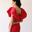 Cargar imagen en el visor de la galería, Vestido Agata rojo Blanca Martín
