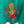 Camisa verde bordada spring