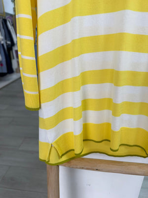 Jersey rayas amarillo