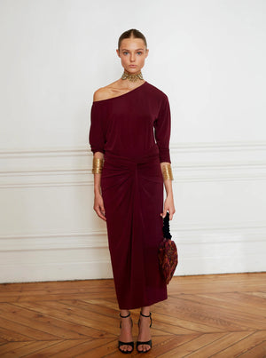 Vestido encina Berenjena