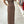 Vestido camisero marrón
