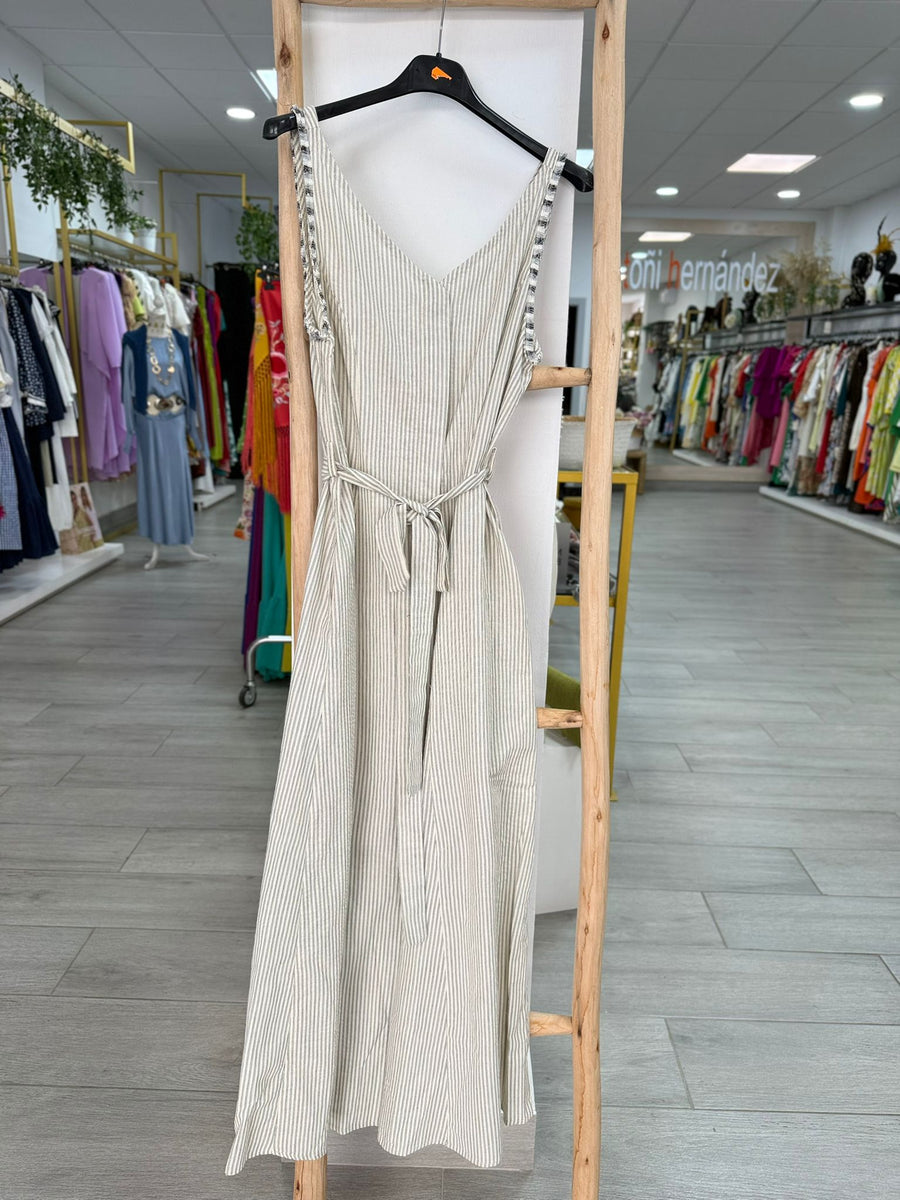 Vestido tirantes lazada