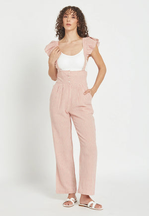 Agua Red Jumpsuit