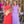 Vestido gasa drapeado