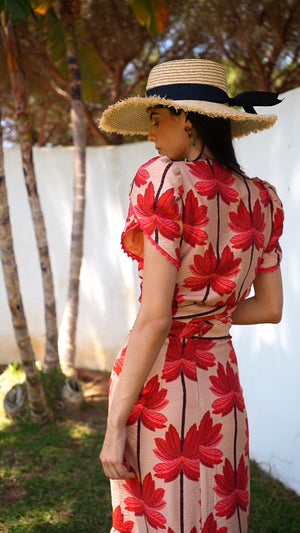 Vestido Heydy palmeras