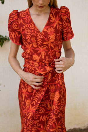 Vestido Doris flores