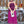 Vestido burdeos fucsia
