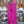Vestido burdeos fucsia