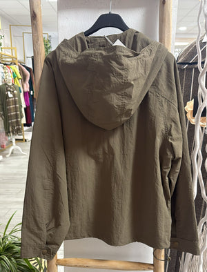 Parka verde caqui