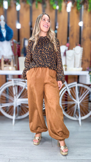Blusa leopardo