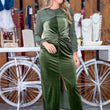 Cargar imagen en el visor de la galería, Vestido nudo terciopelo
