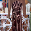 Cargar imagen en el visor de la galería, Vestido nudo terciopelo
