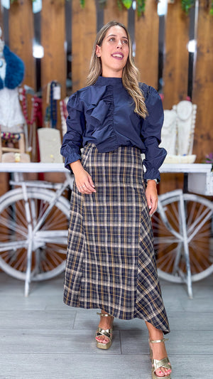 Blusa volanton