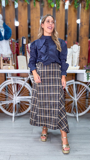 Blusa volanton