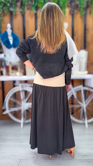 Jersey lazo organza
