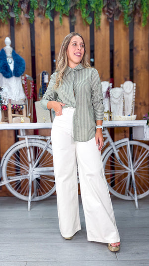 Pantalón blanco sum