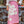 Falda rosa flor