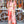 Pantalón flores coral