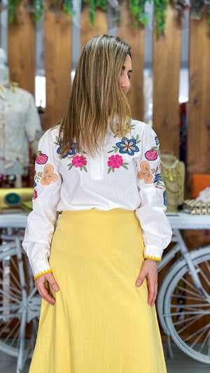 Falda flor
