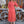 Vestido naranja lazo
