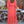 Vestido naranja lazo