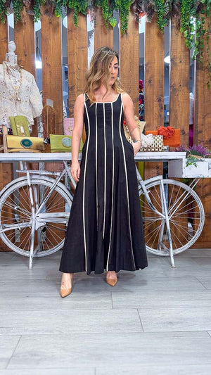 Vestido tirante linea