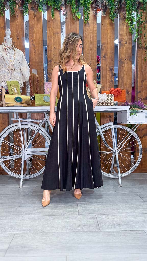 Vestido tirante linea