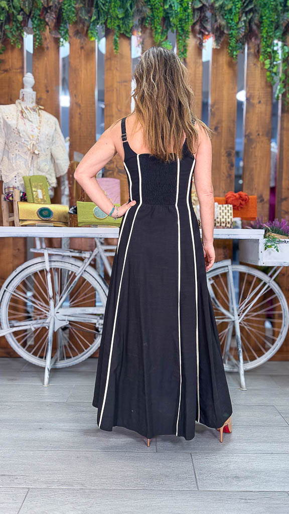 Vestido tirante linea