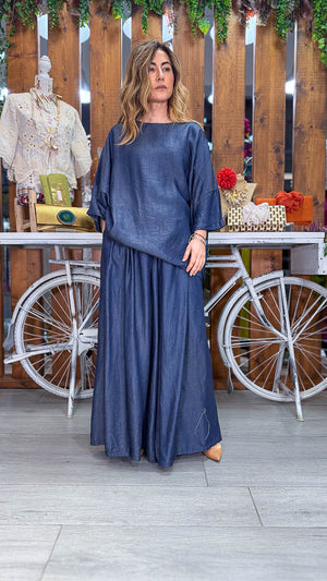 Blusa vaquera oversize