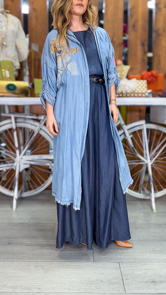 Kimono vaquero spring