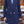 Chaqueta azul marino thj