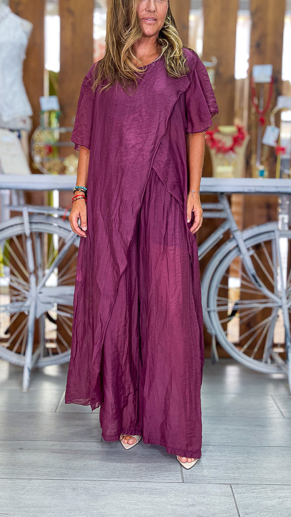 Conjunto oversize num
