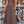 Vestido marrón lino