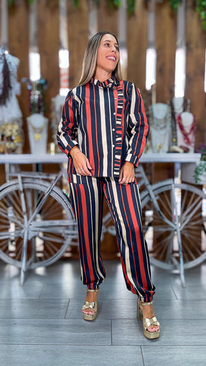 Conjunto rayas