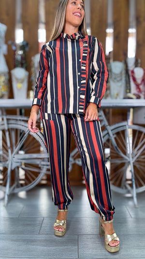 Conjunto rayas