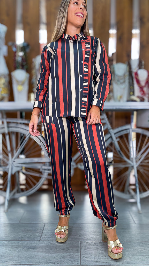 Conjunto rayas